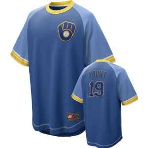  Robin Yount Milwaukee Brewers Nike Cooperstown Jersey 