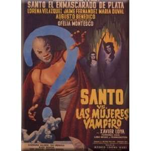  Tesoros Santo vs. Las Mujeres Movie Magnet 25009TS 