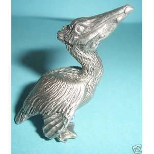  Hudson Pewter Noahs Ark Figurine   Male Pelican 