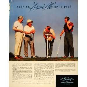  1939 Ad Dow Chemicals Midland Michigan Water Golfing 