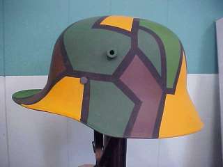 M18 German WW1 Soldiers Camo Helmet  
