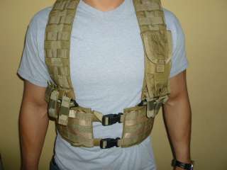   SEAL Issue Tactical Chest Rig Coyote Tan MOLLE Vest JSOC SOCOM MARSOC