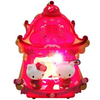 Saniro Hello Kitty Ceramic Chinese Wedding Night Lamp  
