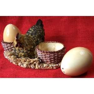  Hen with Eggs Salt & Pepper Set 