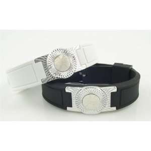  New! Golf Black   Magnetic Therapy Bracelet (Unisex) (G 
