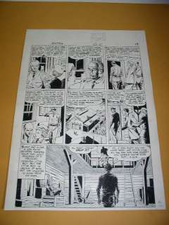   Original Art from Extra #5, Page 19 by Reed Crandall, March 23, 1955