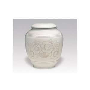  Flower Classica Porcelain Keepsake Cremation Urn: Home 