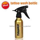 Tattoo Water Ink Sprayer Bottle Aluminum Gold