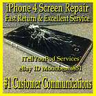 iPhone 4 4g fix front cracked/Broken glass screen/LCD replacement 