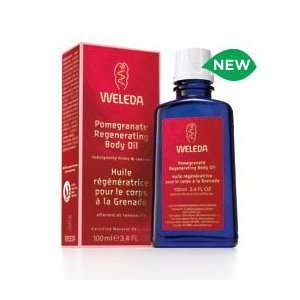  Weleda Body Oil Regenerating Pomegranite 3.4 Oz Health 