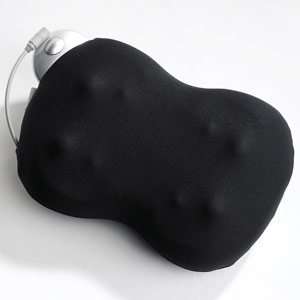  iNeed Lumbar Massage Pillow, Black (w/free peanut pillow 