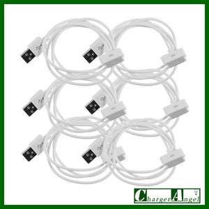 6X New Charge & Sync USB Cable / Charger for Apple iPhone iPod iTouch 