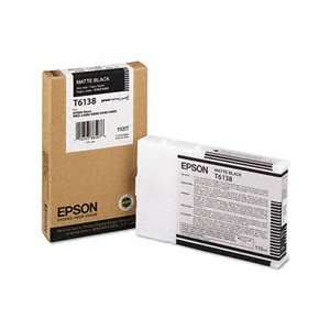  Epson T6138 Matte Black Ink Cartridge, Epson T613800 