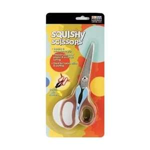  Marvy Uchida Squishy Scissors Brown/Blue; 3 Items/Order 