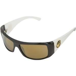   Calaca Sunglasses White/Gold Ionized, One Size