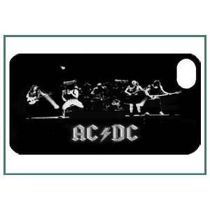 AC/DC iPhone 4 iPhone4 Black Designer Hard Case Cover Protector Bumper