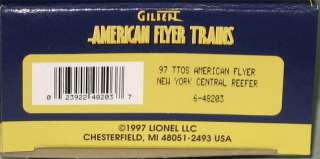 American Flyer/LTI 1997 TTOS NYC Reefer #48203  