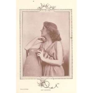  1898 Print Actress Mary Mannering: Everything Else