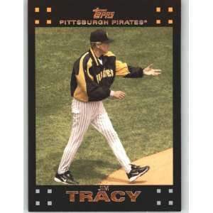  2007 Topps RED BACK #253 Jim Tracy MG   Pittsburgh Pirates (Manager 