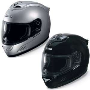  Icon Mainframe Full Face Helmet Large  Black: Automotive