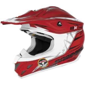  Scorpion Helmets VX 34 Helmet Spike Red Large Sports 
