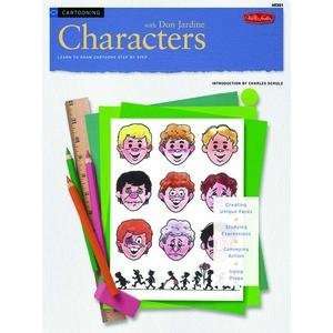  Ht Cartooning Characters W/Jard How To Series