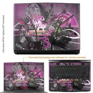   Decal Skin Sticker for Alienware M14X case cover M14X 336 Electronics