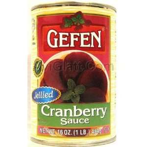 Gefen Jellied Cranberry Sauce 16 oz Grocery & Gourmet Food