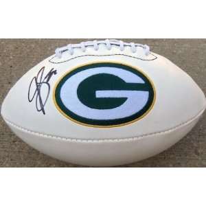 JERMICHAEL FINLEY SIGNED AUTOGRAPHED FOOTBALL GREEN BAY PACKERS COA 