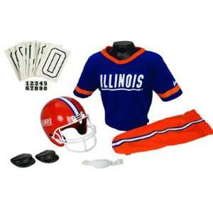 NCAA Illinois Youth Uniform Set, Size Small Everything 