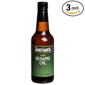Sun Luck Oil, Sesame, 10 Ounce (Pack of Grocery & Gourmet Food