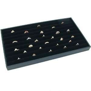 Jewelry Display Case Box 36 Ring Velvet Insert New:  Home 