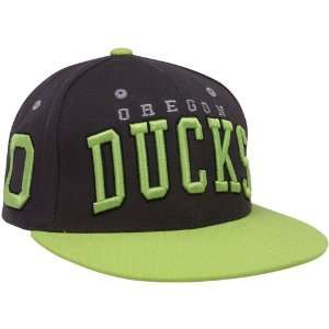   Gray Neon Green Superstar Snapback Adjustable Hat