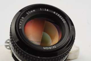 Nikon Nikkor 50mm F1.4 AI Lens Film cameras Nikon F,F2 photomic .User 