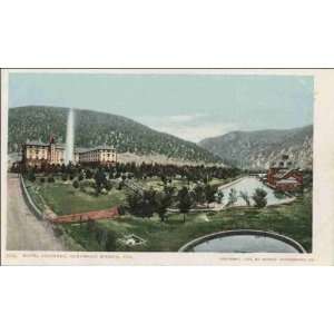   Reprint Glenwood Springs CO   Hotel Colorado 1900 1909: Home & Kitchen