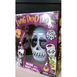  Living Dead Doll Calavera Mask with Shirt & Doll Toys 