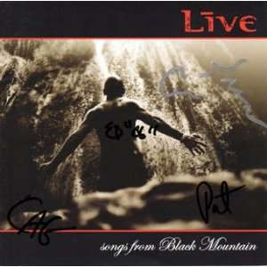  LIVE Autographed Signed Songs from Black Mountain CD Cover 