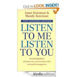 Listen to Me, Listen to You Anne Kotzman, Mandy Kotzman  