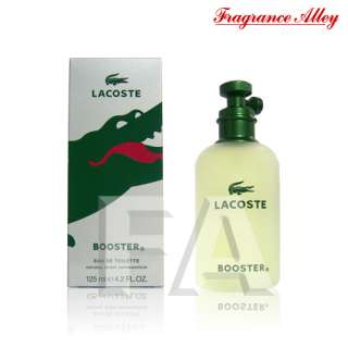 LACOSTE BOOSTER by Lacoste 4.2 oz edt Cologne Spray for Men * New In 
