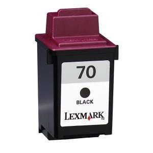  Lexmark No. 70 Twin Pack Black Ink Cartridge. 2PK NO 70 