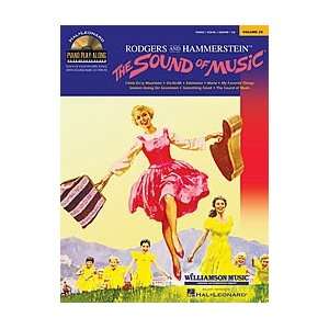  Hal Leonard The Sound of Music   Piano Play Along Book 