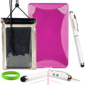   LED Light ) + Kindle Fire Waterproof Case Bag + Vangoddy tm Live