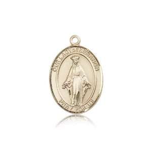   Designer Jewelry Gift 14K Solid Yellow Gold O/L Of Lebanon Medal 1 X 3