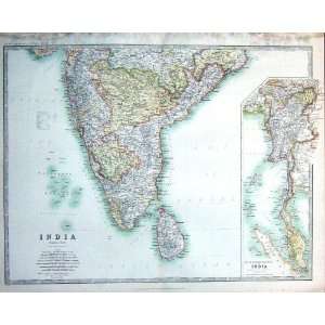   Ceylon 1914 Geography Maps Laccadive Andaman Keda