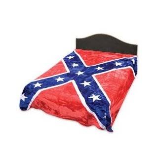 White Blue and Red Confederate/rebel Flag Cotton Comforter/quilt for 