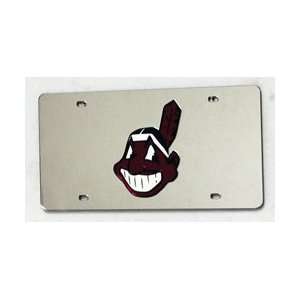  CLEVELAND INDIANS LASER CUT AUTO TAG: Sports & Outdoors