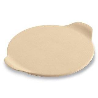 The Pampered Chef Medium Round Stone with Built in Handles on the 