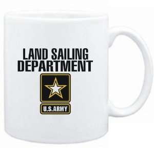  Mug White  Land Sailing DEPARTMENT / U.S. ARMY  Sports 