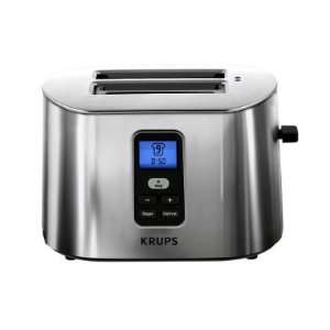  Krups TT6190 Intuitive 2 Slice Digital Toaster: Home 