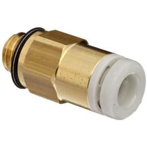 SMC KQ2 Series Brass Push to Connect Tube Fitting, Connector, 3.2mm 
